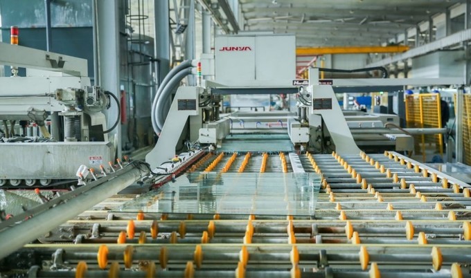 Qingdao Shinerising Glass Co., Ltd Fabrik Produktionslinie
