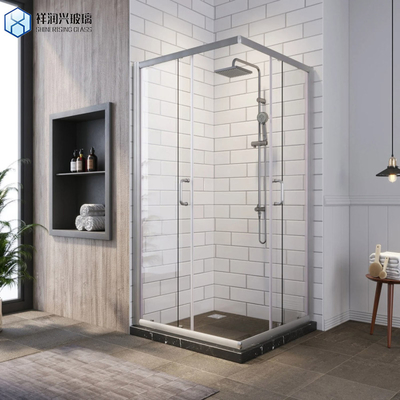 Gehärtetes Glas Satin Trennwand für Bürobäder Dusche Wände Isoliert/Float Glas
