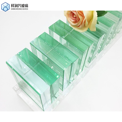 Flachpolierte Kantenarbeit PVB-Laminatglas für Bruch- und Schalldämmung