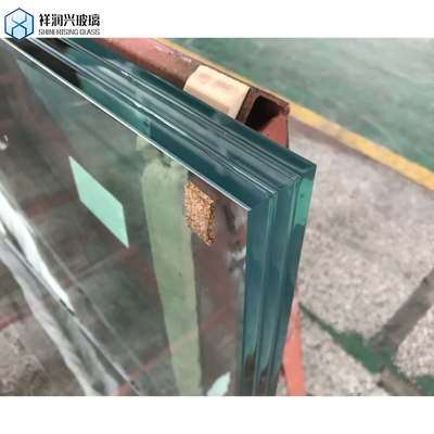 Laminisches gehärtetes Glas 8 8 mm 17,52 mm Transparentes Sicherheitsglas Flat Triplex Glas