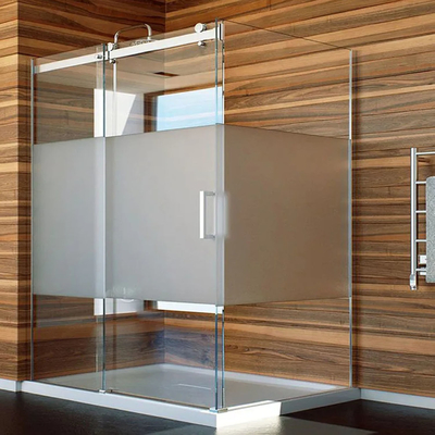 Außenkabinen-Design Goldglas Duschgehäuse mit gehärtetem Glas und Scharniertür