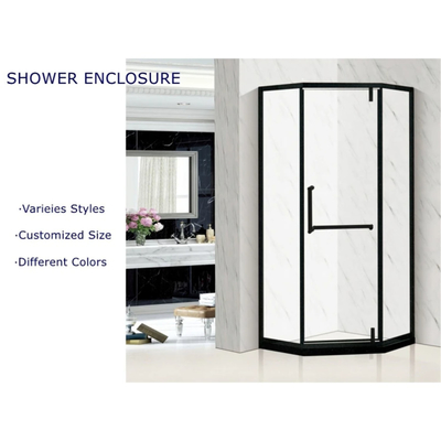 1830*2440/2140*3300/2440*3660 Gestelllose Duschgehäusesets Toilette Gestelllose Gestaltung