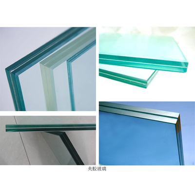 Große Größe Flach- oder gekrümmtes PVB DuPont Sentryglas Laminatglas Hauptprodukt Flachglas
