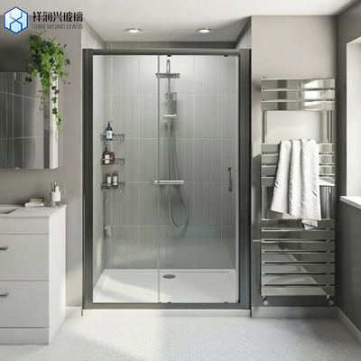 Gestaltungsfreies Design auf Wunsch Gehärtetes Glas Schiebetür Dusche für Bad