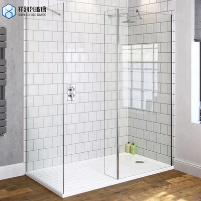 Moderne Minimalistische Badezimmer gehärtetes klares Glas Schwenk Dusch Tür mit CE-Zertifikat