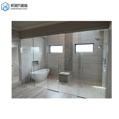 Moderne Minimalistische Badezimmer gehärtetes klares Glas Schwenk Dusch Tür mit CE-Zertifikat