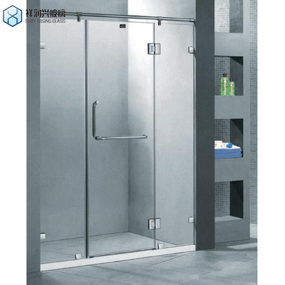 Moderne Art gehärtetes Glas Elegantes Design Rahmenlos Einzelglas Dusche Schiebetür