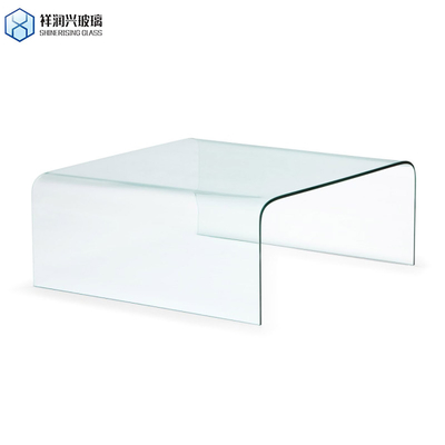 5mm 6mm 8mm 10mm 12mm 15mm 19mm geschwungenes Flachgehärtetes Glas für Außenanlagen