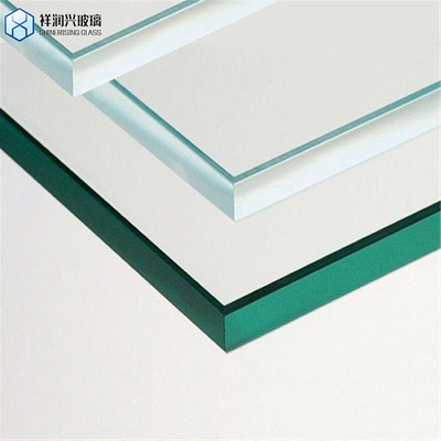 Flachpoliertes, superweiß transparentes, gehärtetes Glas für den Bau von Industrieglas