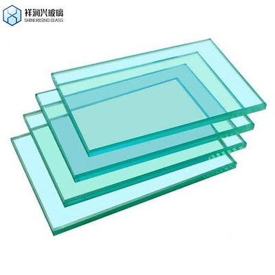 Flachpoliertes, superweiß transparentes, gehärtetes Glas für den Bau von Industrieglas