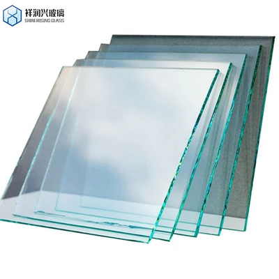 Flachpoliertes, superweiß transparentes, gehärtetes Glas für den Bau von Industrieglas