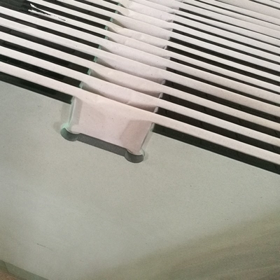 Individuell angefertigte Flachgehärtetes Glas Fenster Veranda Aluminium Sonnenzimmer mit Aluminiumrahmen
