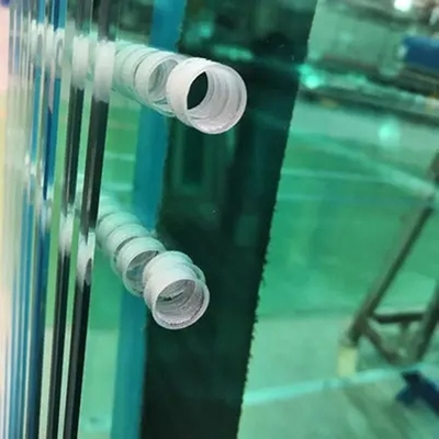 Zusammengestellte Ultra-Clear Laminated Glass Balustrade mit mehrschichtigen PVB- oder Sgp-Glas