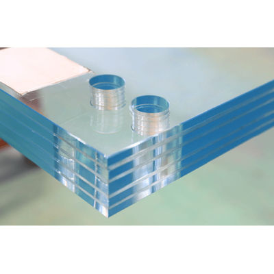 1830*2440/2140*3300/2440*3660 Verhärtetes Lackiertes Druckschutzglas Feuerdichtes Balkonglas