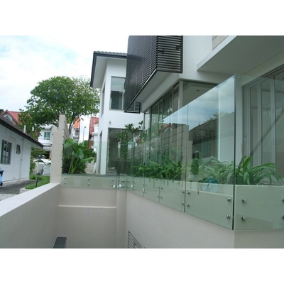Flat Safety Isolated Laminated Toughened Building Glass 3-19mm Maßgeschneidertes gehärtetes Glas