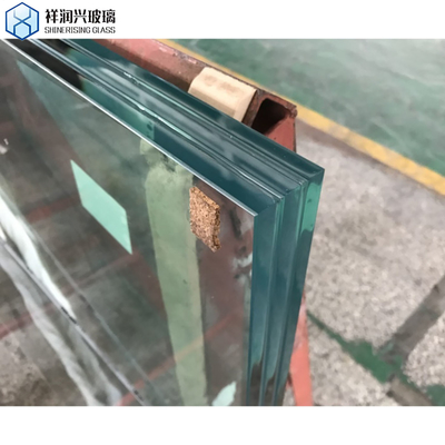 Flachpolierte Kantenarbeit Laminationsglasfarbene Fenster für mehrere Sicherheitsschichten