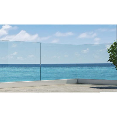 Durchsichtiges geschwungenes gehärtetes Glas für professionelle Gebäudeglas SGS zertifiziert und langlebig