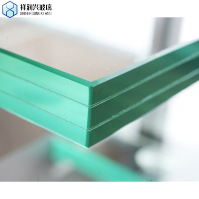 Architektur 6 mm CE-zertifiziertes hochtransparentes Doppelschichtgehärtetes Glas
