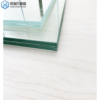 Architektur 6 mm CE-zertifiziertes hochtransparentes Doppelschichtgehärtetes Glas