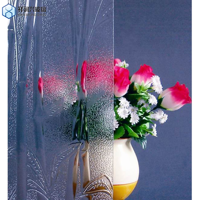 5mm 8mm 2100mmx2400mm Ultra-Clear Moru Figurenglas für chinesische Möbel