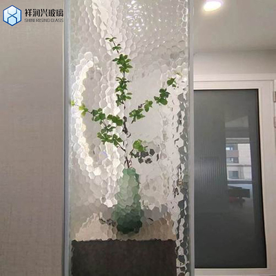 2mm-8mm Normal Clear Moru Muster Glas für Einzelglas Drahtglas/Dekorativglas/Badglas