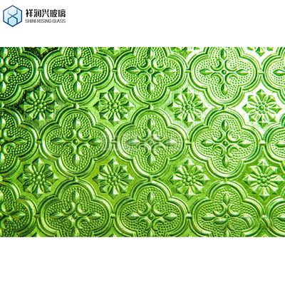Klare Bronze Karatachi Qingdao Scheinende Nebelblume Flora Fluted Musterglas 7-14 Tage