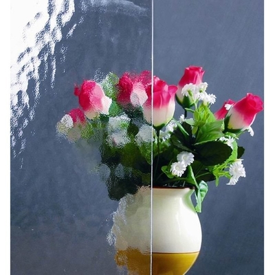 Feste Farbe 190*190*80mm klare Muster Hohler Glasblock/Ziegel mit SGS-Zertifikat