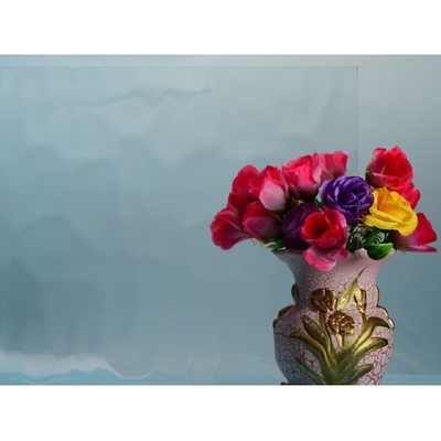 3mm 4mm 5mm 6mm Klargrauer Bronze Karatachinashiji Mistlite Flora Fluted Muster Glas