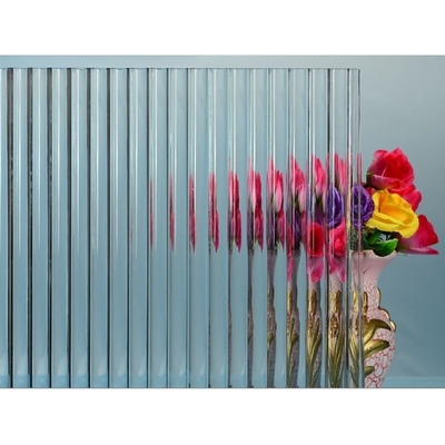 3mm 4mm 5mm 6mm Klargrauer Bronze Karatachinashiji Mistlite Flora Fluted Muster Glas