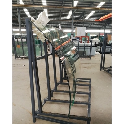 8 mm Frostgehärtetes Glas ohne Rahmen Balustrade Treppenfußboden mit Laminatechnik