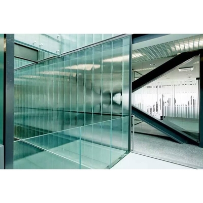 8 mm Frostgehärtetes Glas ohne Rahmen Balustrade Treppenfußboden mit Laminatechnik