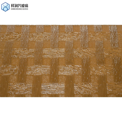 Braun gestaltetes Glas 3 mm 5 mm 1830*2440 neue Technologie-Stil-Glas