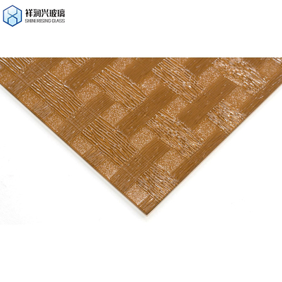Braun gestaltetes Glas 3 mm 5 mm 1830*2440 neue Technologie-Stil-Glas