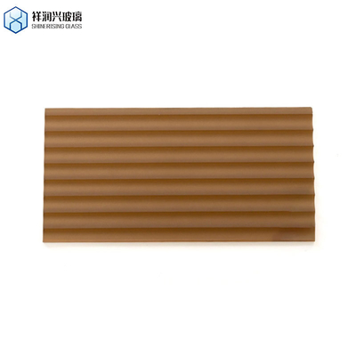 Braun gestaltetes Glas 3 mm 5 mm 1830*2440 neue Technologie-Stil-Glas
