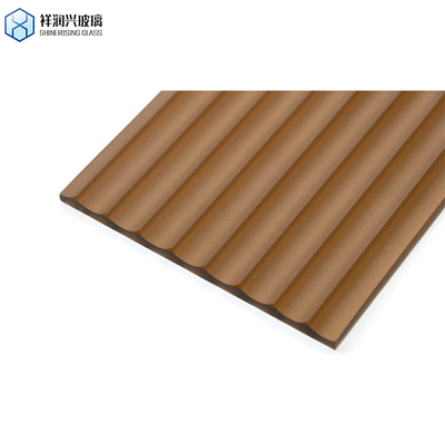 Braun gestaltetes Glas 3 mm 5 mm 1830*2440 neue Technologie-Stil-Glas