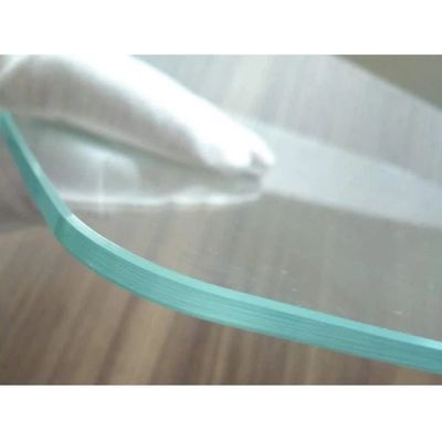 6 mm 8 mm Dicke Farbgehärtetes Glas Klares gebogenes Gebäude Gehärtetes Glas für Geländer