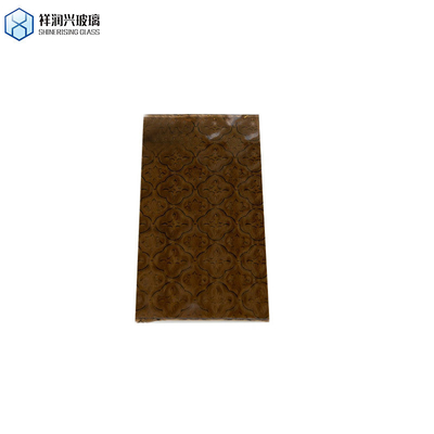 ISO-zertifizierte 3mm-8mm klare Bronze Karatachi Qingdao Mistlite Flora Fluted Muster Glas