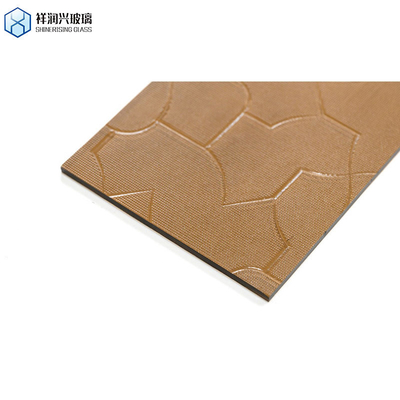 Float Glas Regenpunkte Muster 4mm 6mm 8mm 12mm Individualgestaltet Tempered Figure Glas