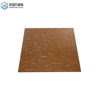 Lieferung GB15763.2-2005 Standardbraunes Dekorationsglas für Dekoration