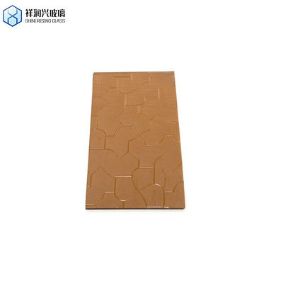 2mm 3mm 4mm 5mm 6mm Farbliche klare Aluminium-Spiegel-Glasfolie für braunes Aufstrichenglas