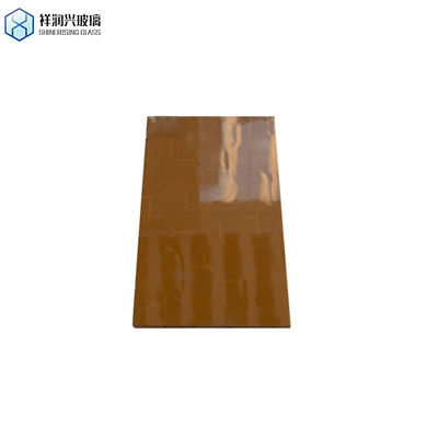 2mm 3mm 4mm 5mm 6mm Farbliche klare Aluminium-Spiegel-Glasfolie für braunes Aufstrichenglas