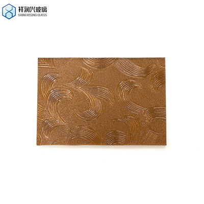 2mm 3mm 4mm 5mm 6mm Farbliche klare Aluminium-Spiegel-Glasfolie für braunes Aufstrichenglas