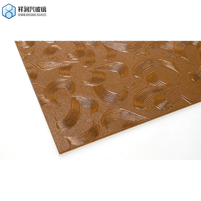 5 Jahre Kundendienst Braun 3mm 4mm 5mm Millenium-Glas Dekorationsglas