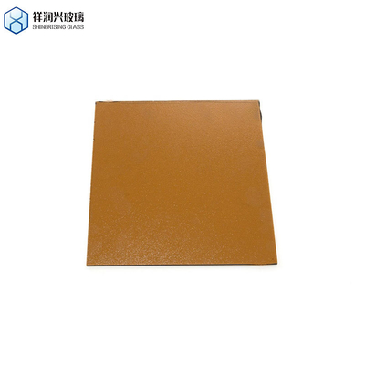 3mm 5mm 1830*2440 Scheintechnik Muster Glas Dekorationsglas Wand Braun Aufgesticktes Glas