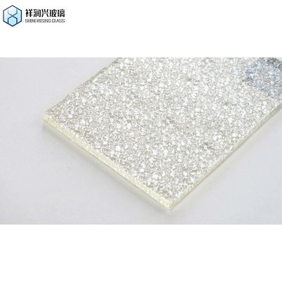 Niedriges Eisen Braun Fluted Glass Panels Reeded Musterglas Feste Farbe für Möbel