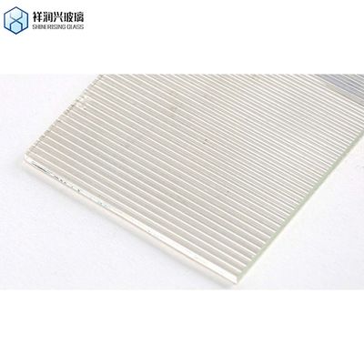 Flachpoliertes, kundenspezifisches, ultra-klares, gehärtetes Kunstglas mit Muster für die Trennwand