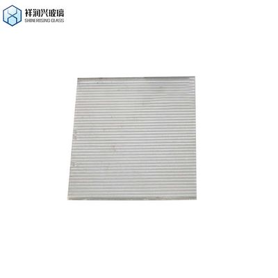 Flachpoliertes, kundenspezifisches, ultra-klares, gehärtetes Kunstglas mit Muster für die Trennwand