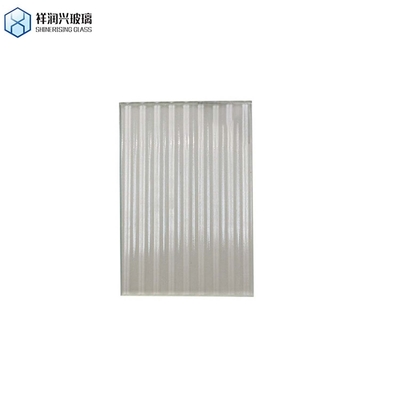 Massivstruktur 5 mm getöntes Grau und Bronze Moru Glas mit GB15763.2-2005 Standard