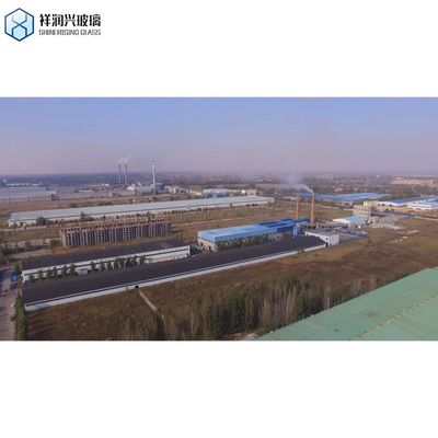 3-19 mm Laminatgehärtetes Glas für Duschkabine Rand poliertes und gefrorenes Design