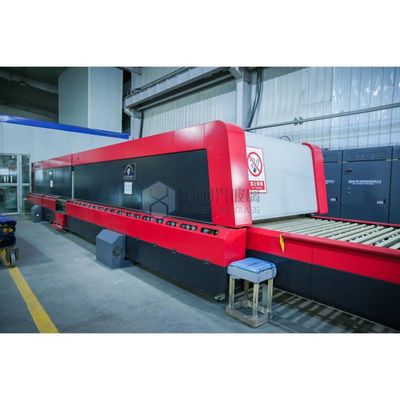 Bau von Glastüren mit flachen polierten Kanten und Solarlaminierungstechnik